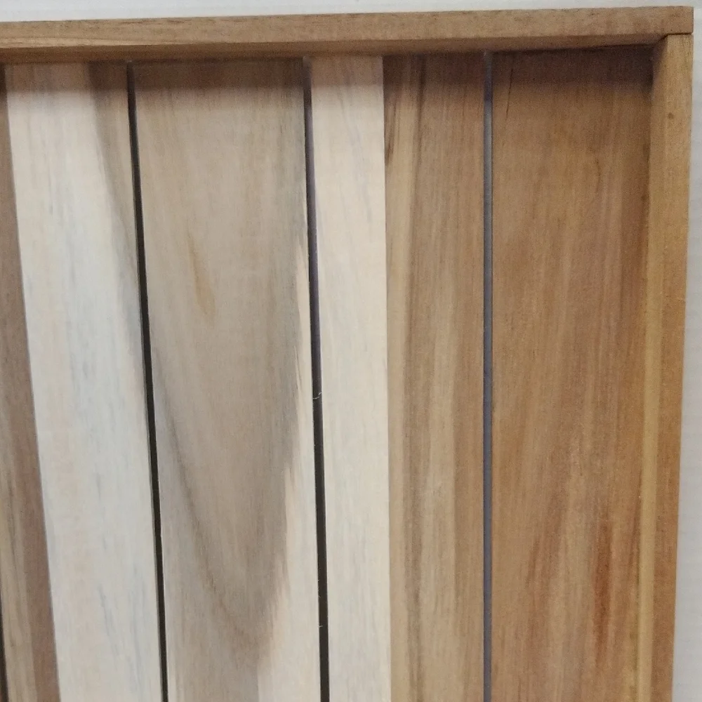 Elegant Multi-Tone Light Wooden Vanity Tray